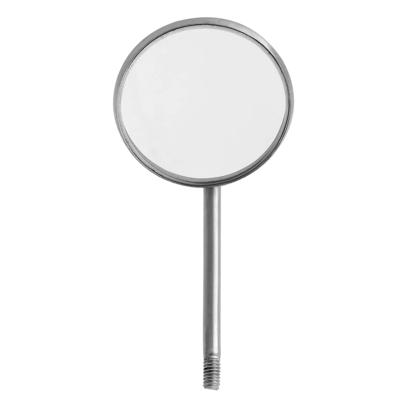 Mouth Mirror No. 4 - Rhodium Front Surface, 22 mm, Universal Thread - Equate Instruments