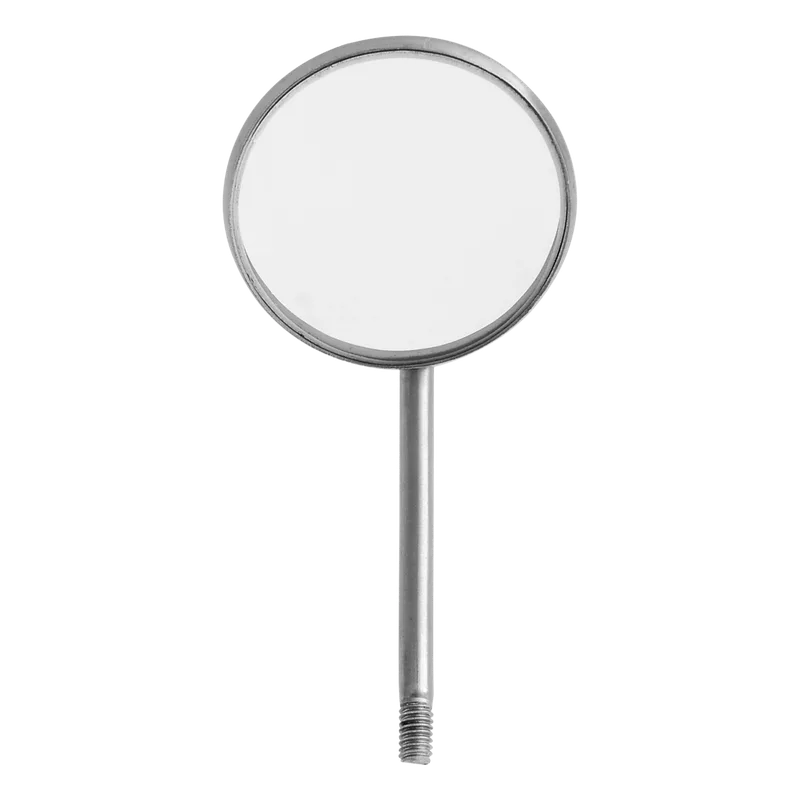 Mouth Mirror No. 5 - Rhodium Front Surface, 24 mm, Universal Thread - Equate Instruments
