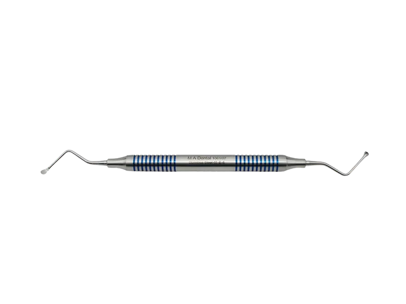 Lucas 87 Bone Curette 3.0mm - Hollow Ergonomic Handle - Equate Instruments