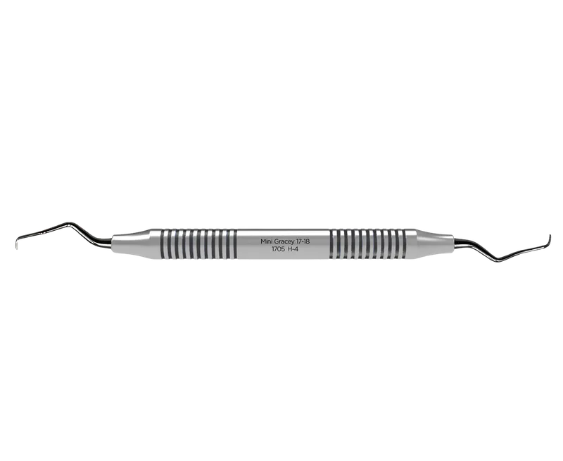Mini Gracey Curette 17-18 - Hollow Knurled Handle - Equate Instruments