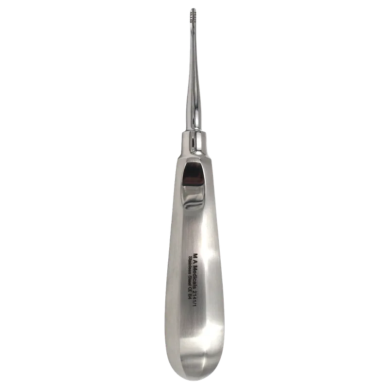 Serrated Apical Elevator 4mm - Stainless Steel Handle - Equate Instruments