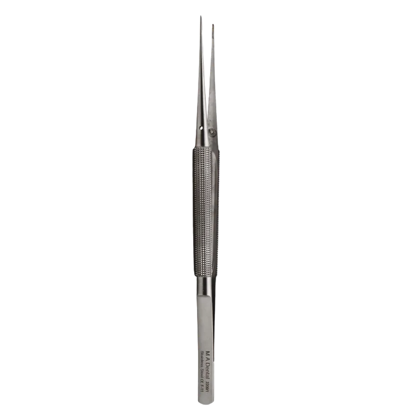 Micro Surgery Tweezer 1x2 Teeth 15cm - Equate Instruments