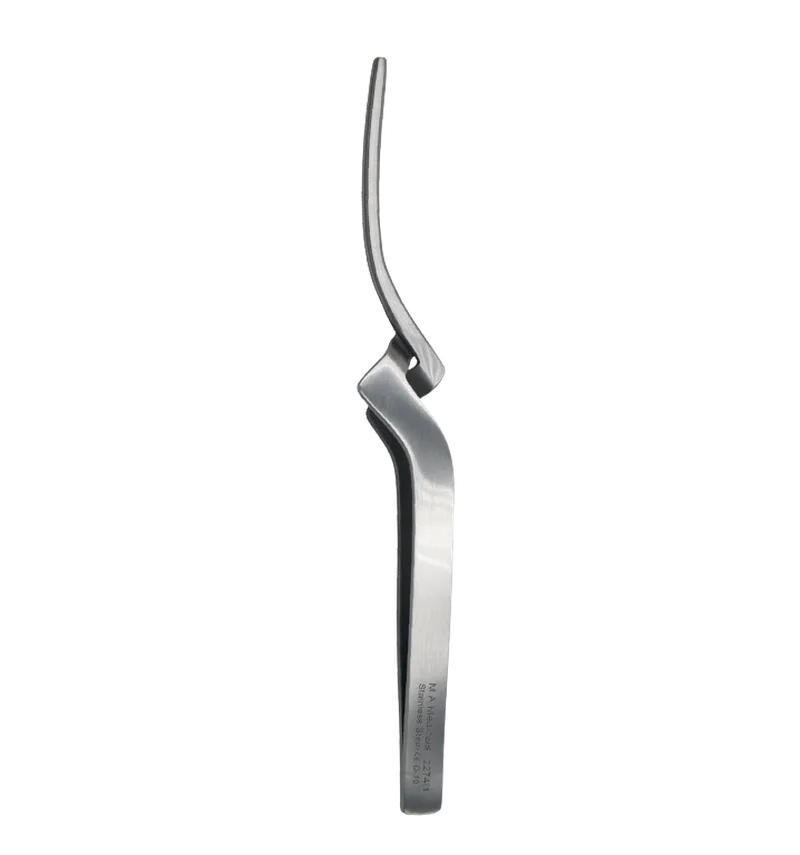Articulating Paper Forceps Curved 12cm - Equate Instruments (image 1)