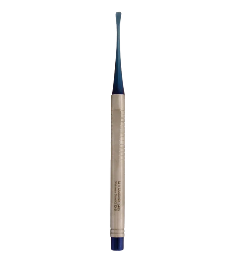 Micro Elevator 4.5 mm - Blue Plasma Curved Tip - Equate Instruments