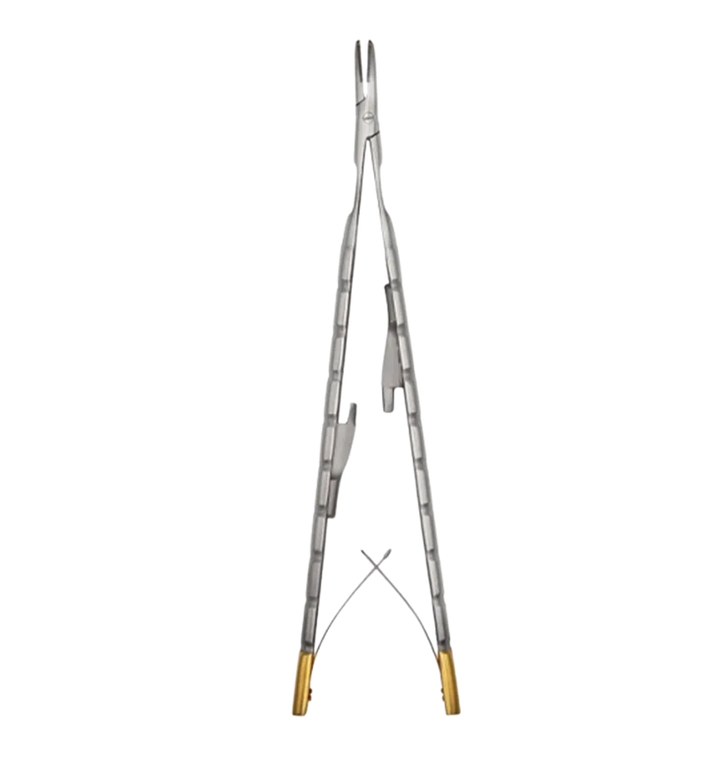 Castroviejo-Barraquer Needle Holder, Straight, 15 cm (TC) - Equate Instruments