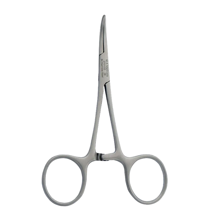 Halsted-Mosquito Hemostatic Forceps Curved 10 cm - Equate Instruments