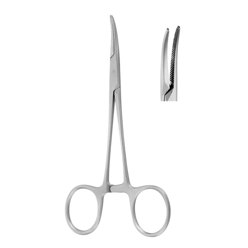 Halsted-Mosquito Hemostatic Forceps Curved 12 cm - Equate Instruments