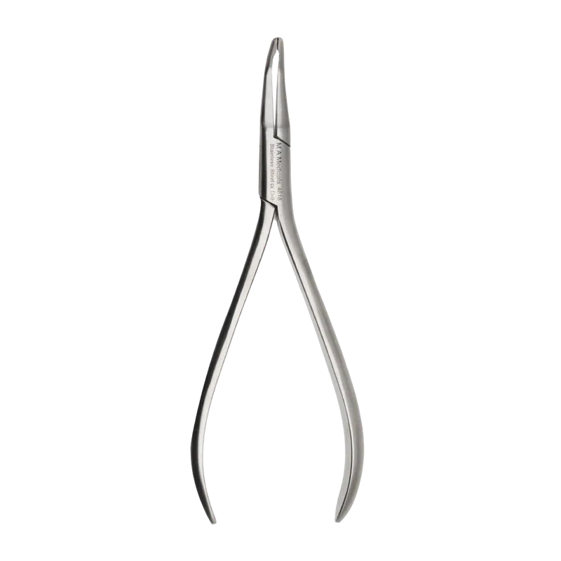 Root Canal Fragment Forceps - Curved 14 cm - Equate Instruments