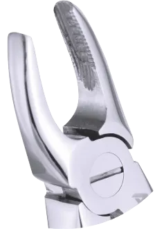 Children's Extraction Forceps - Upper Incisors 10cm Diamond Tip (Fig. 137) - Equate Instruments