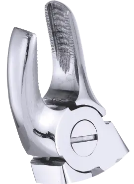Children's Extraction Forceps - Upper Premolars 10cm Diamond Tip (Fig. 139) - Equate Instruments