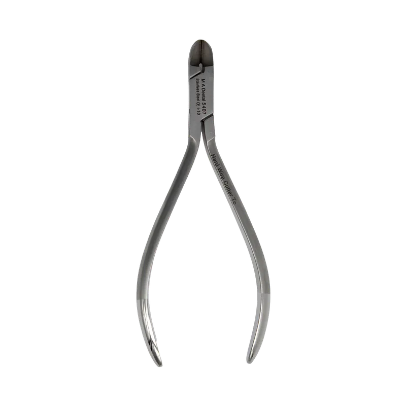 Hard Wire Cutter Plier 15 Degree Tungsten-Carbide Max 0.028 Inch Wire - Equate Instruments