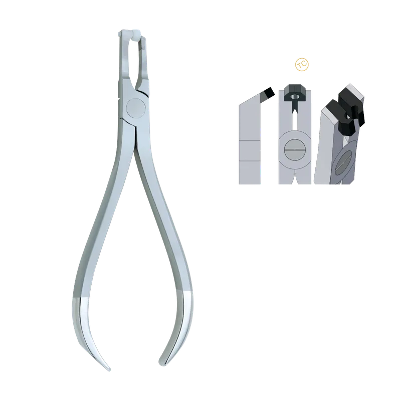 Angulated Debonding Pliers (TC) - Equate Instruments (image 1)