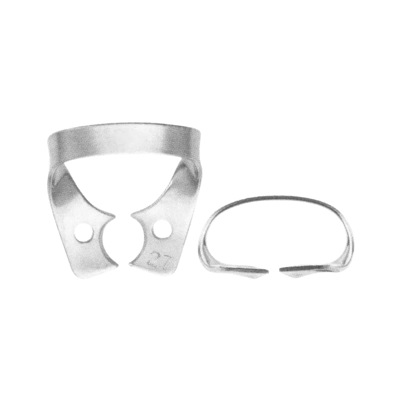 Rubber Dam Clamp Fig. 27 - Rounded Premolar Jaws - Equate Instruments