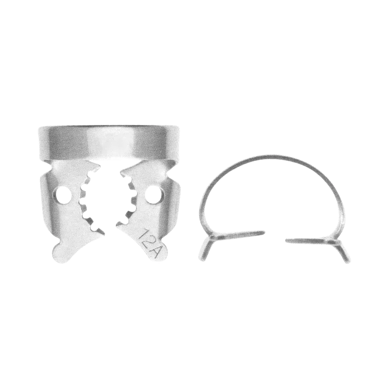 Rubber Dam Clamp Fig. 12A - Serrated Lower Right Molar - Equate Instruments