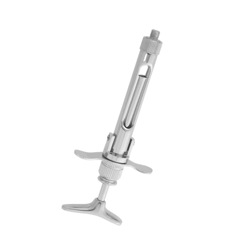 T-Handle Type Syringe 1.8ml EU Needle Brass - Equate Instruments (image 1)