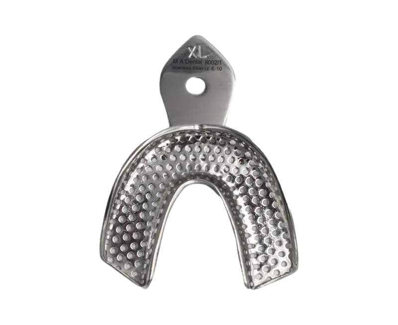 Rimlock Perforated Impression Tray - Lower Jaw, Extra Large (Fig.4) - Equate Instruments