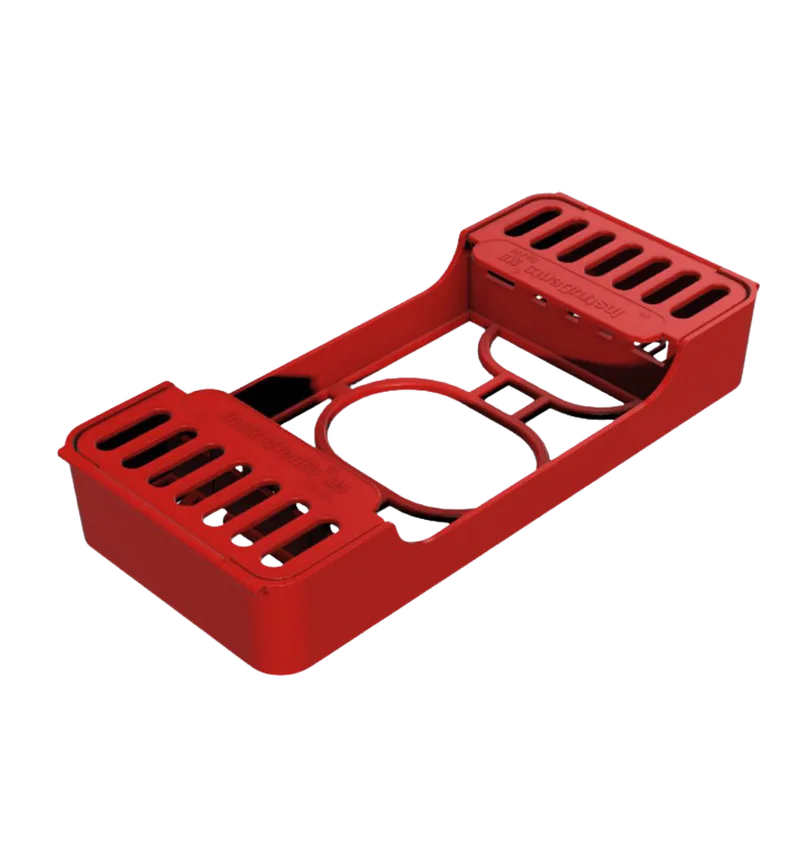 Mini Instrument Cassette for 5 Instruments (Red) - Equate Instruments