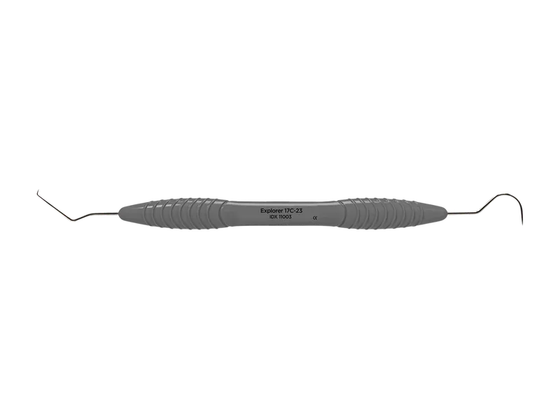 Explorer 17C-23 Double-Ended - Grey Silicone Handle - Equate Instruments