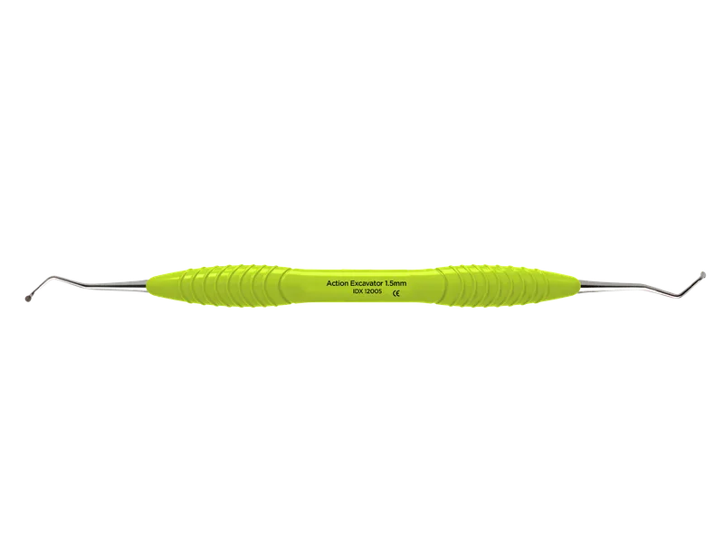 Double-Ended Action Excavator 1.5 mm - Silicone Handle - Equate Instruments