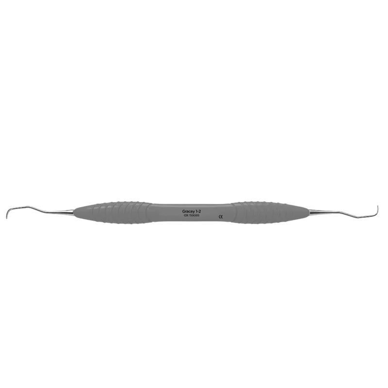 Gracey 1-2 Curette, Grey Silicone Handle - Equate Instruments