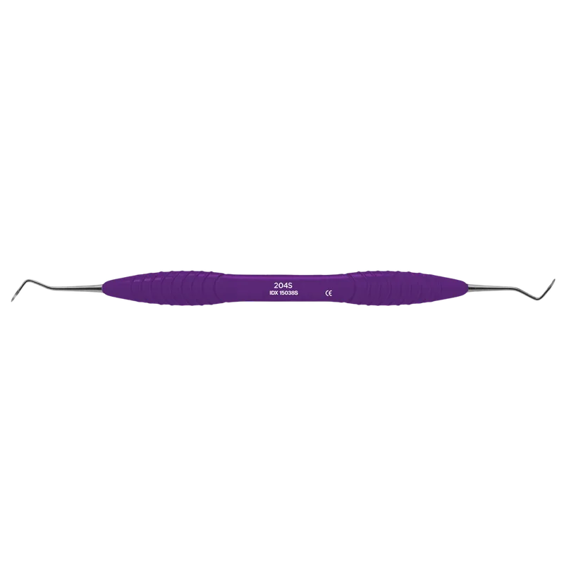 Sickle Scaler 204S - Silicone Ergonomic Handle - Equate Instruments