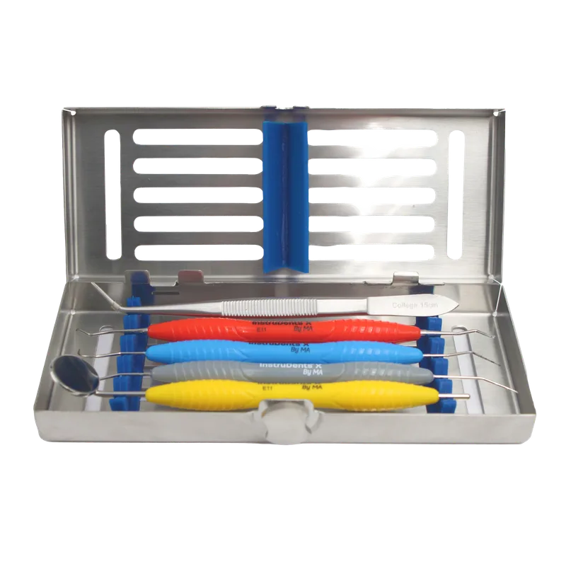 Basic Diagnostic Set with Stainless Steel Cassette - 5 Instruments - Equate Instruments