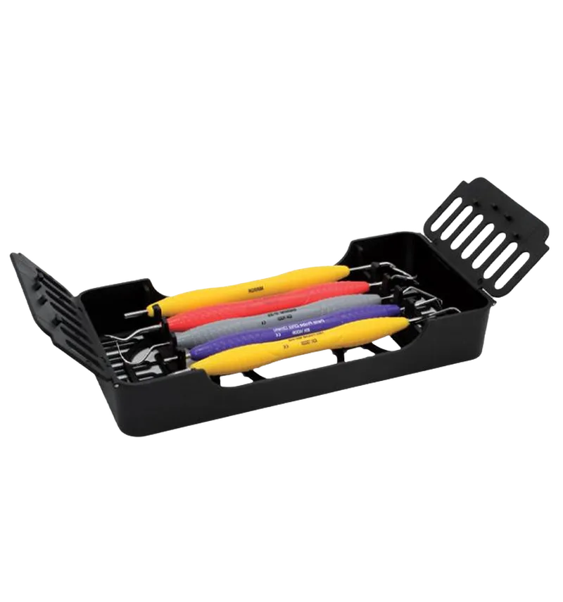 Basic Hygienist Kit - 5 Instruments with Plastic Cassette - Equate Instruments
