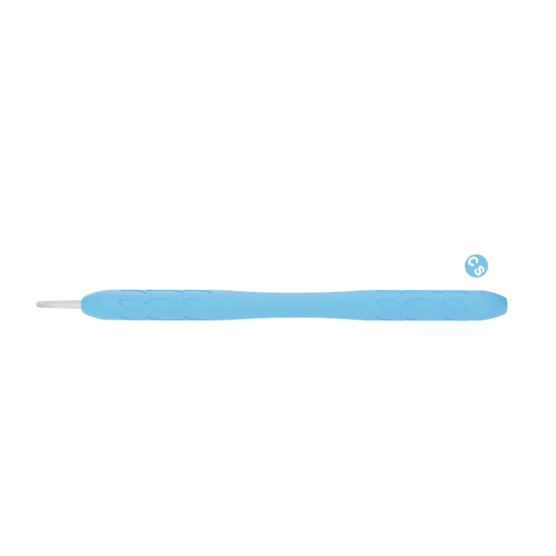 Mouth Mirror Handle, Light Blue Cone-Socket - Equate Instruments