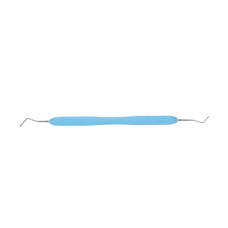 Pluggers Cylindrical 1.0/1.5 mm Double-Ended - Light Blue Silicone Handle - Equate Instruments