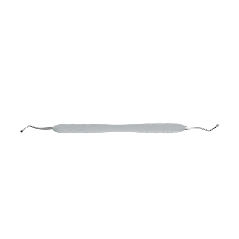 Round Excavator 2.5 mm - Grey Silicone Slim Handle - Equate Instruments
