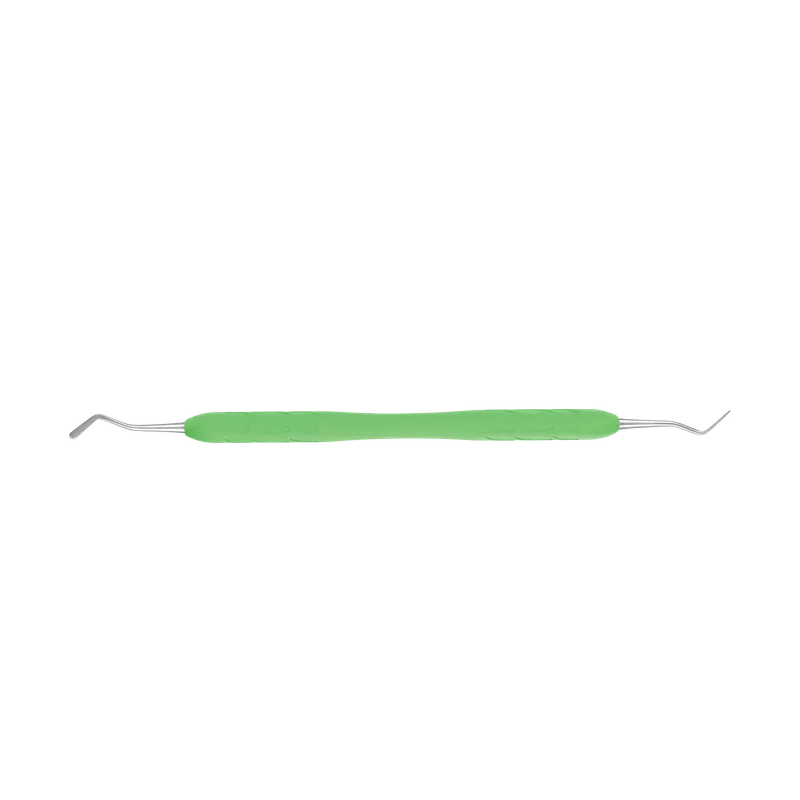 Mini Composite Spatula - Light Green Slim Handle - Equate Instruments