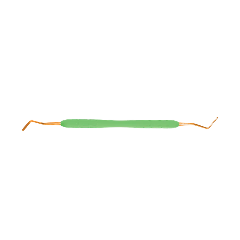 Filling Instrument 1.0-2.0 mm Gold-Coated Tips - Green Silicone Slim Handle - Equate Instruments