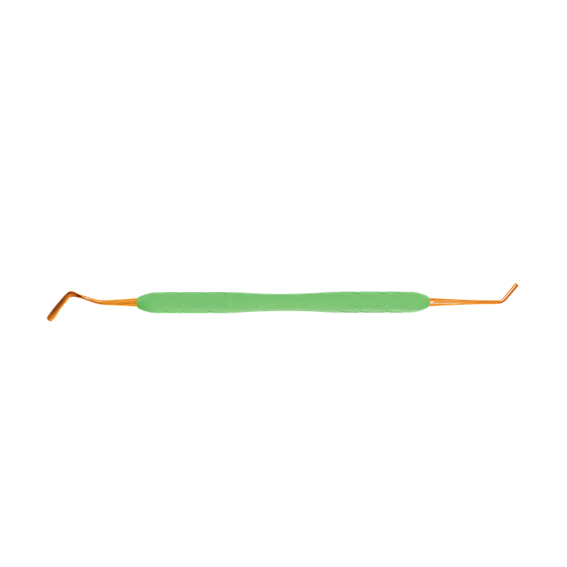 Filling Instrument 1.0-2.0 mm Gold-Coated Tips - Green Silicone Slim Handle - Equate Instruments