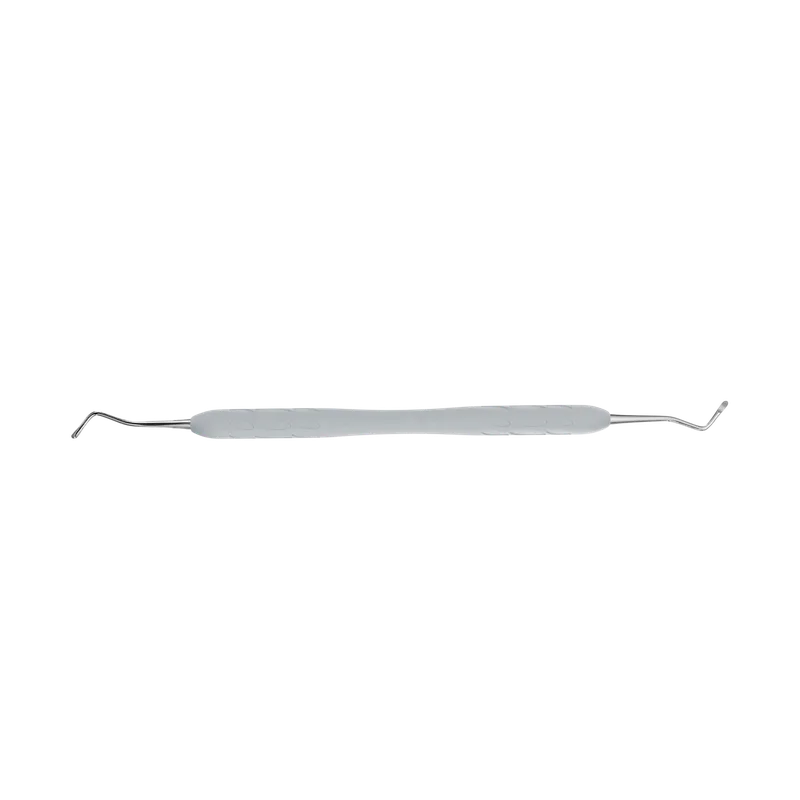 Oval Excavator 1.5 mm - Light Grey Silicone Slim Handle - Equate Instruments
