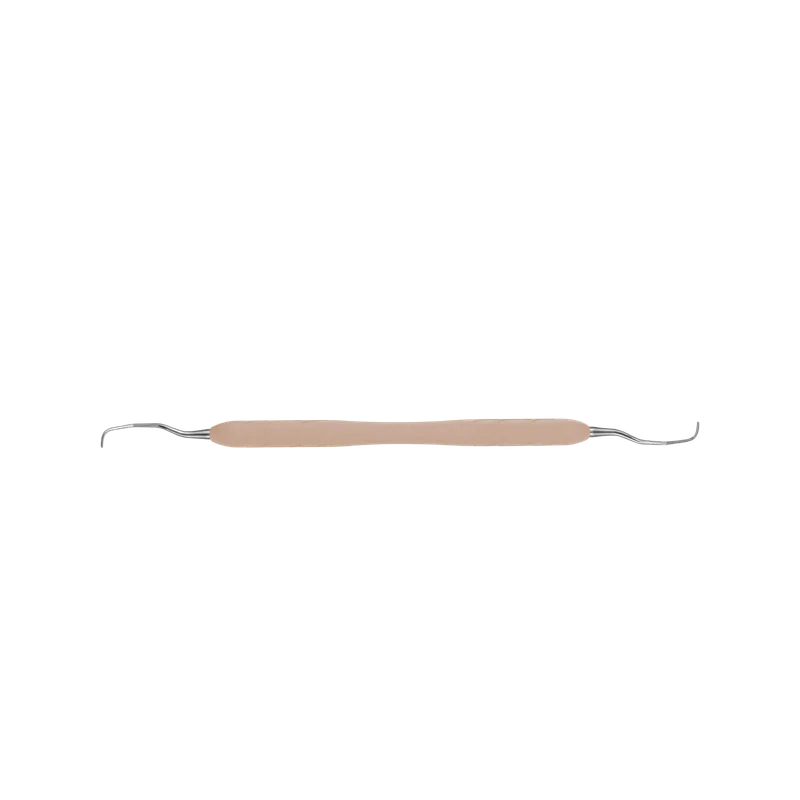 Gracey Curette 15-16 - Slim Silicone Handle, Light Brown - Equate Instruments