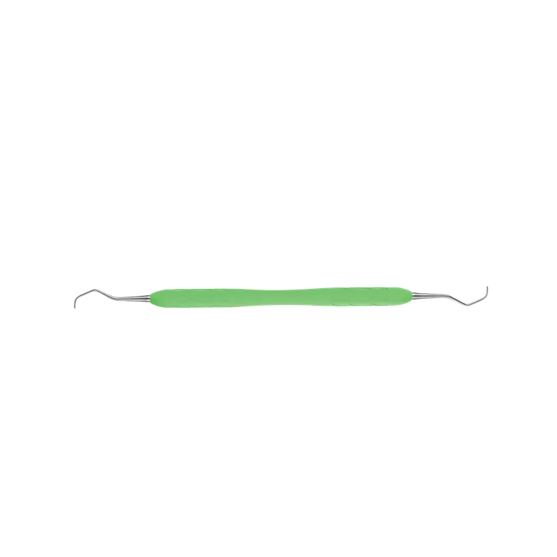 Gracey Curette 3-4 - Slim Silicone Handle, Light Green - Equate Instruments