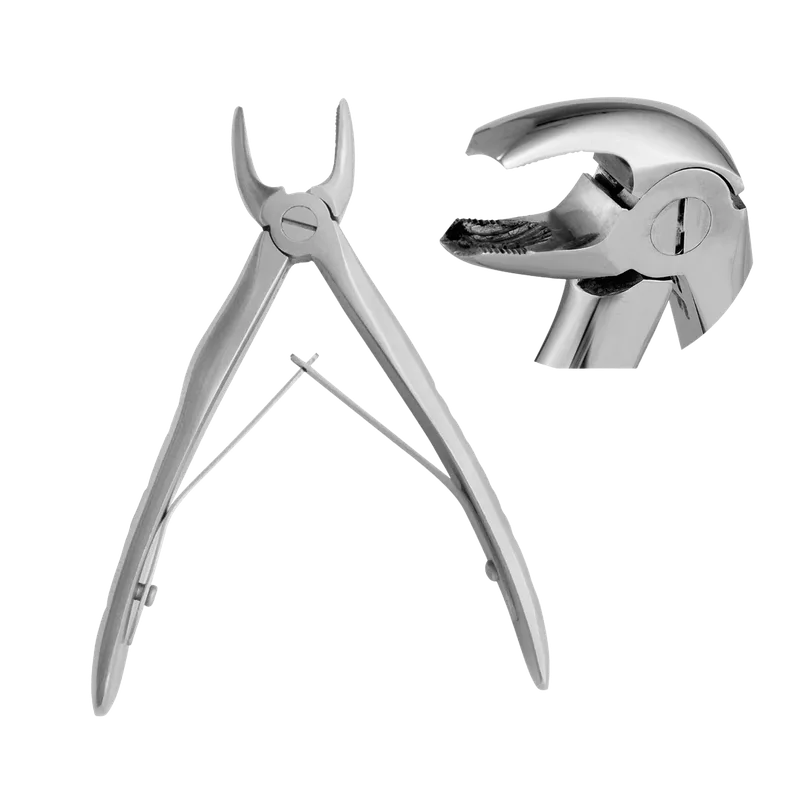 Klein Pediatric Lower Molar Extracting Forceps 10cm - Equate Instruments