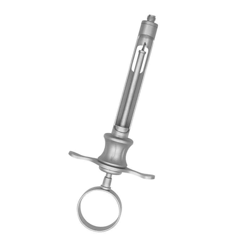 T-Handle Aspirating Dental Syringe 1.8ml EU Needle - Equate Instruments