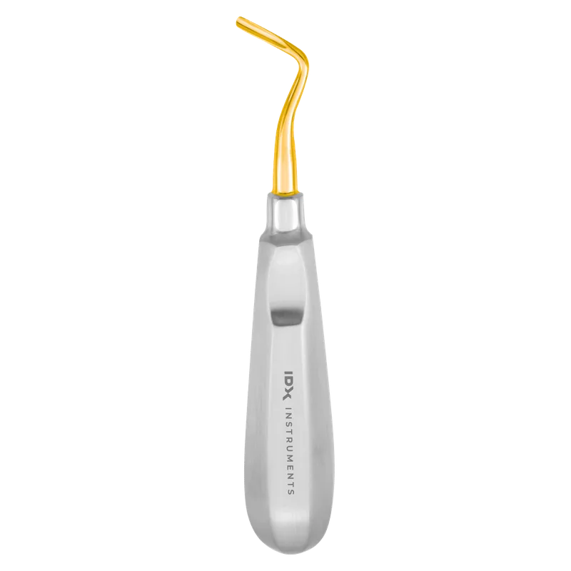 Apical 303 Root Tip Elevator 3mm Right Gold - Equate Instruments