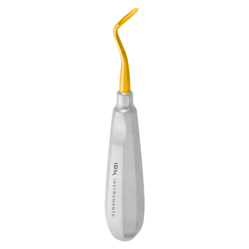 Flohr Root Elevator 3mm - Left, Gold Tip - Equate Instruments