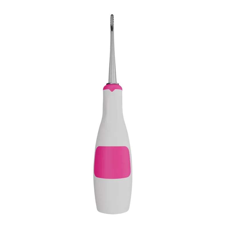 Serrated Apical Elevator 2.5mm - Pink Silicone Handle - Equate Instruments