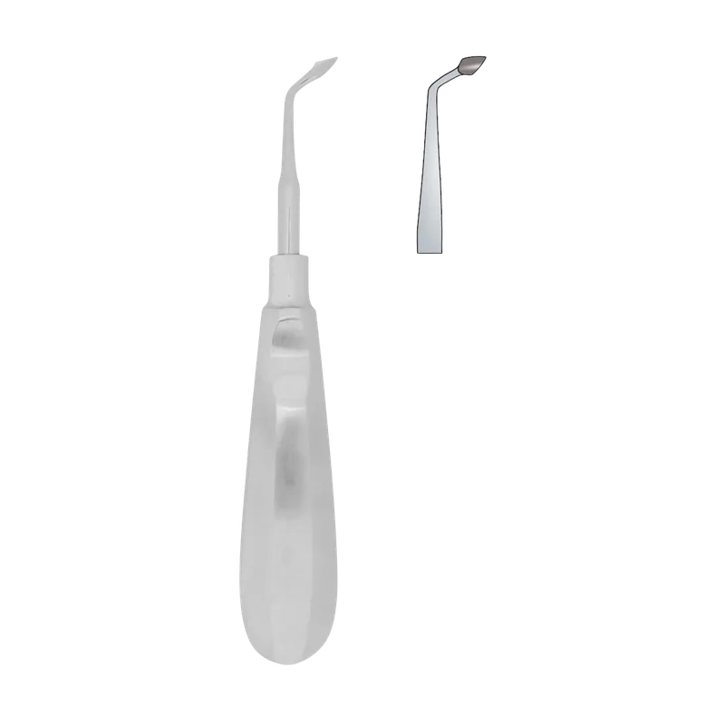 Surgical Dental Elevator 4 mm - Angled Tip - Equate Instruments