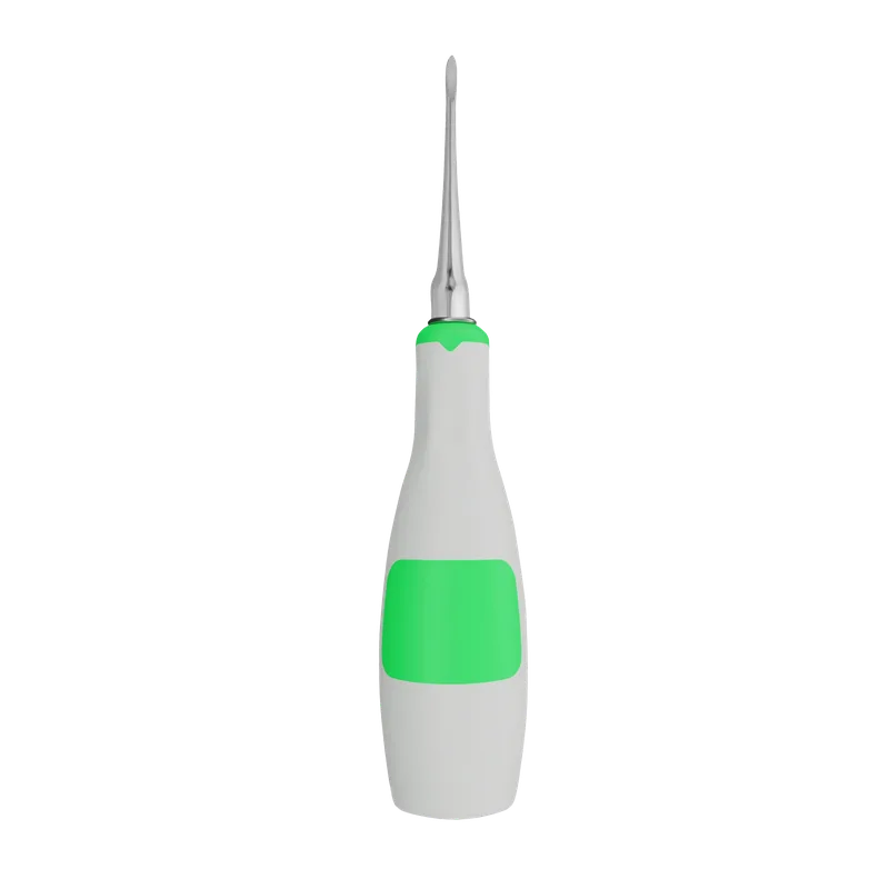 Fig.1 Root Tip Picker - 2.2mm 15cm, Green Silicone Handle - Equate Instruments