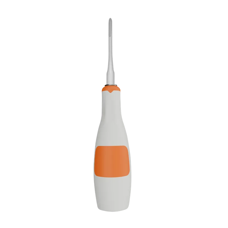 Bayonet Distal Luxator 3mm Silicone Handle Orange - Equate Instruments