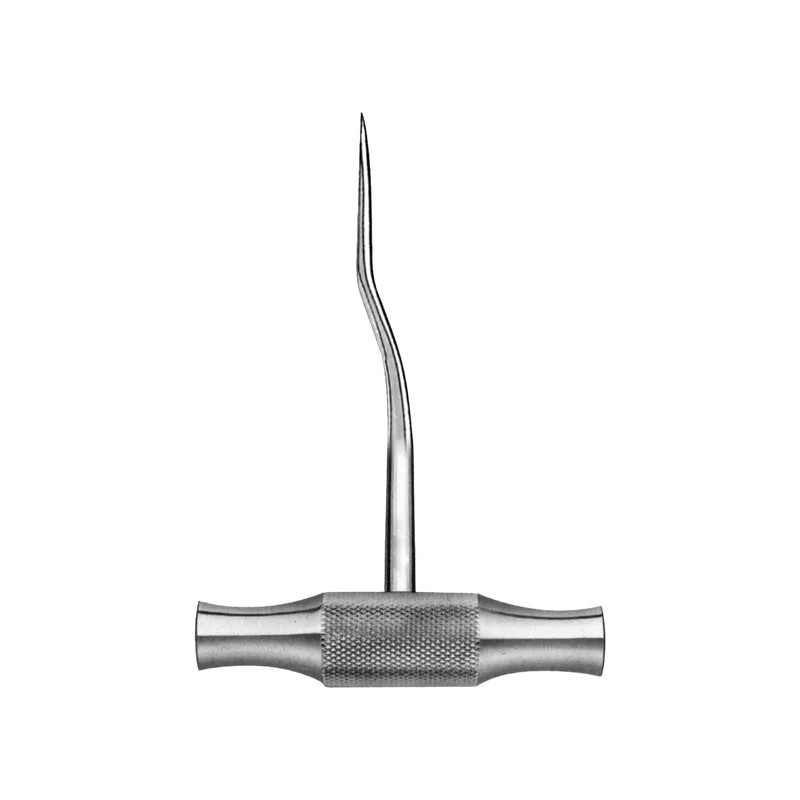 Straight Elevator 7.5mm - Double-Ended, Knurled Handle - Equate Instruments