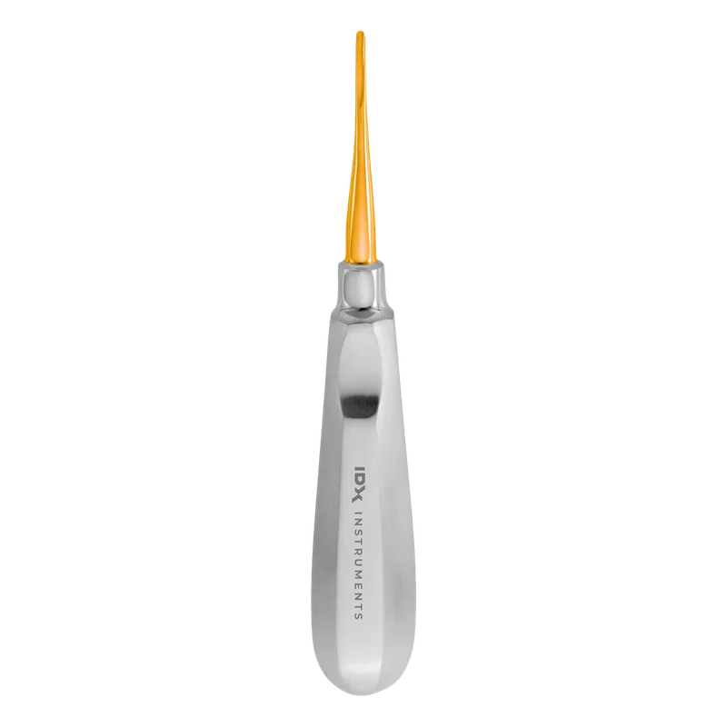 Straight Luxating Elevator, 2 mm - Gold Tip - Equate Instruments