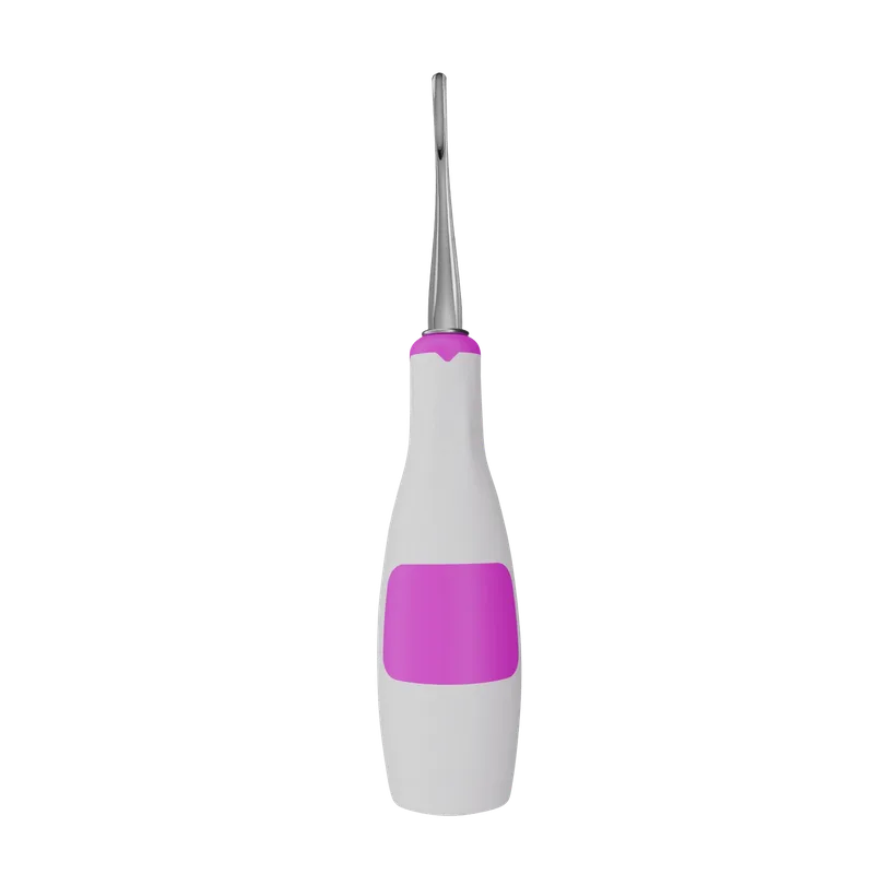 Bein Straight Luxating Elevator - 2.5mm, Light Purple Silicone Handle - Equate Instruments