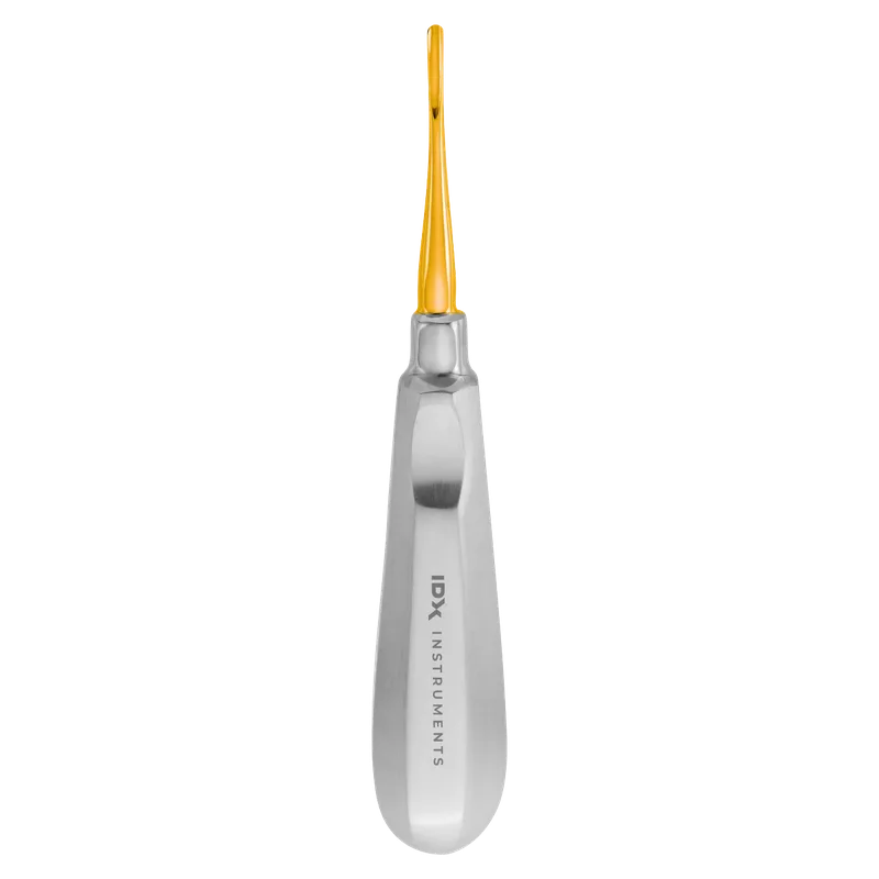 Straight Luxating Elevator, 3 mm - Gold Tip - Equate Instruments