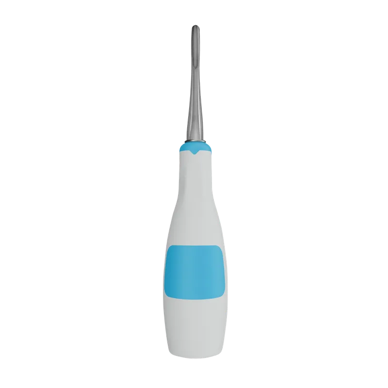 Luxating Elevator Straight 3.5mm Silicone Handle Light Blue - Equate Instruments (image 1)