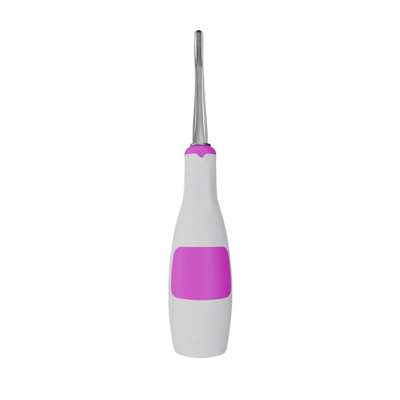 Bein Straight Luxating Elevator - 4mm, Light Purple Silicone Handle - Equate Instruments